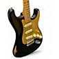 Used Fender Road Worn 1950S Stratocaster Black Solid Body Electric Guitar