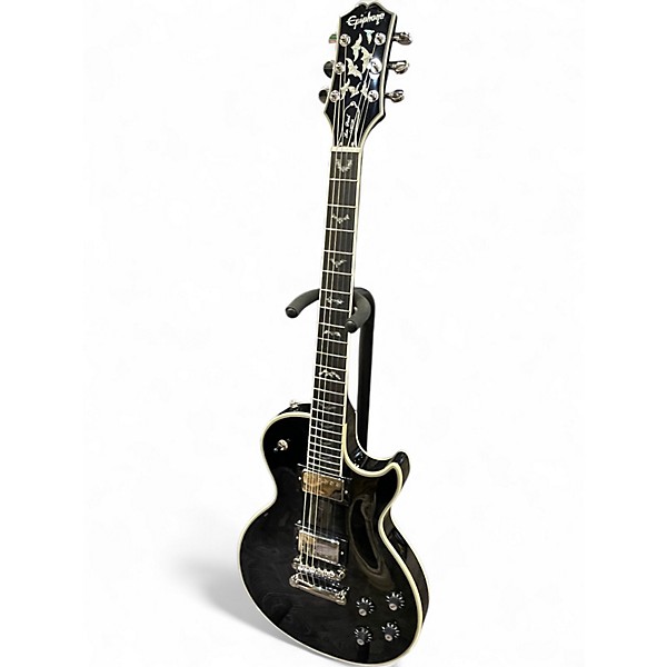Used Epiphone Les Paul Custom Dark Purple Burst Solid Body Electric Guitar
