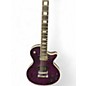 Used Firefly Classic Purple Solid Body Electric Guitar