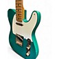 Used Karge Telecaster Green Solid Body Electric Guitar