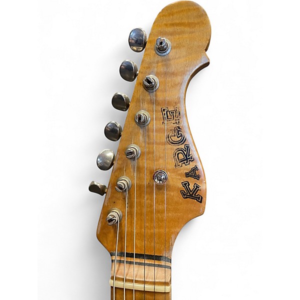 Used Karge Telecaster Green Solid Body Electric Guitar