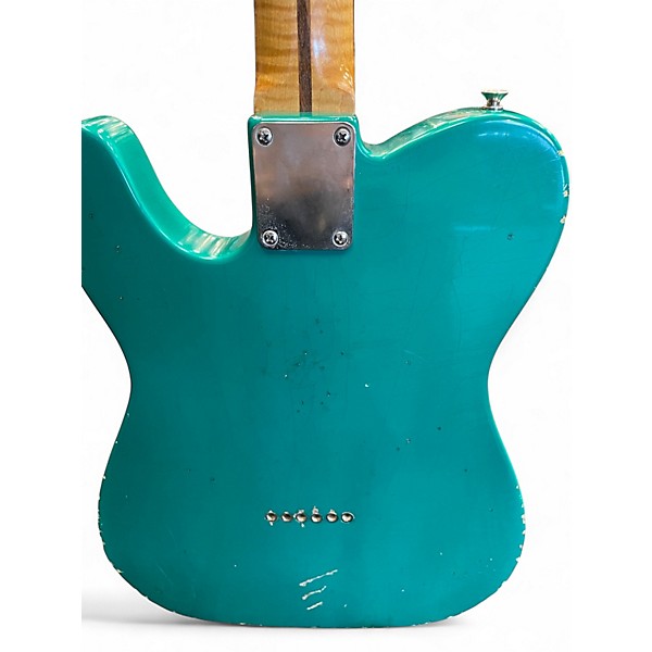Used Karge Telecaster Green Solid Body Electric Guitar