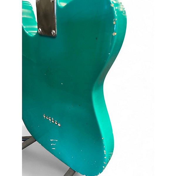 Used Karge Telecaster Green Solid Body Electric Guitar