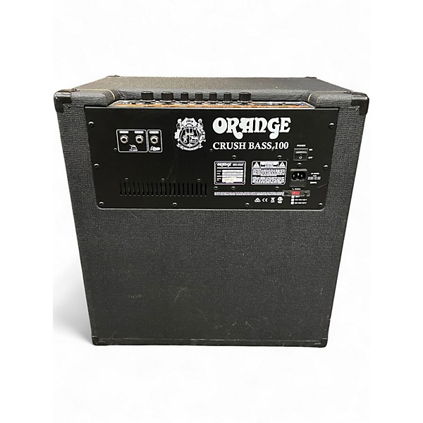 Used Orange Amplifiers CR100BXT Crush 100W 1x15 Bass Combo Amp