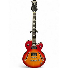 Used 2001 Epiphone ALLEYKAT 2 Color Sunburst Hollow Body Electric Guitar