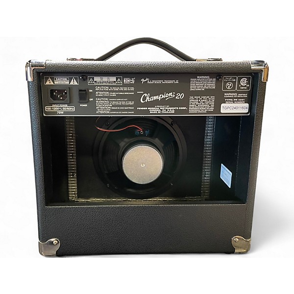 Used Fender Champion 20 Guitar Combo Amp