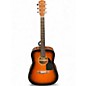 Used Fender CD60 Dreadnought 2 Color Sunburst Acoustic Guitar thumbnail