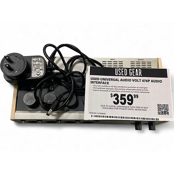 Used Universal Audio VOLT 476P Audio Interface
