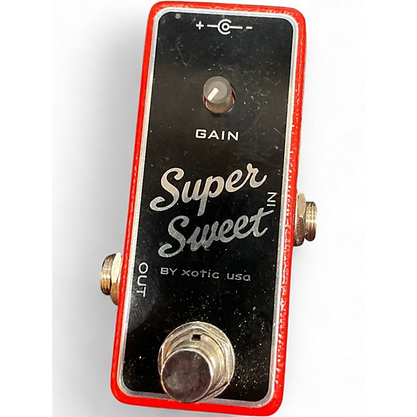Used Xotic Super Sweet Effect Pedal