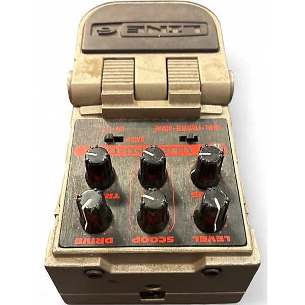 Used Line 6 Tonecore Uber Metal Heavy Distortion Effect Pedal