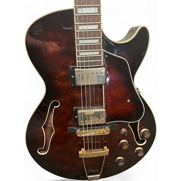 Used Ibanez AG95 Artcore Expressionist DARK BROWN  Hollow Body Electric Guitar