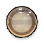 Used Franklin 14in 14x6.5 Mahogany Snare Drum Green Sparkle Drum