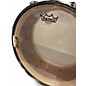 Used Franklin 14in 14x6.5 Mahogany Snare Drum Green Sparkle Drum