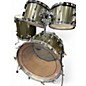 Vintage 1975 SONOR 4 Piece Phonic Centennial Aged Metallic Pewter Drum Kit