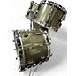 Vintage 1975 SONOR 4 Piece Phonic Centennial Aged Metallic Pewter Drum Kit