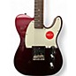 Used Squier Custom Esquire Burgundy Mist Solid Body Electric Guitar