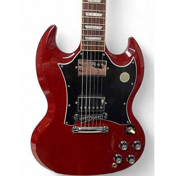 Used Gibson SG Standard Cherry Solid Body Electric Guitar