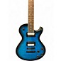 Used Dean Thoroughbred X Blue Flame Solid Body Electric Guitar