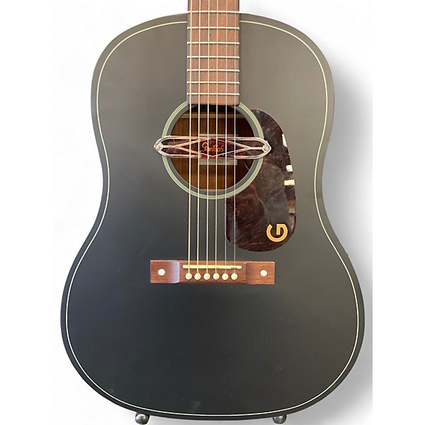 Used Gretsch Guitars JIM DANDY DELTOLUXE Black Acoustic Guitar