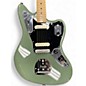 Used Fender American Professional Jaguar Green Solid Body Electric Guitar