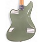 Used Fender American Professional Jaguar Green Solid Body Electric Guitar