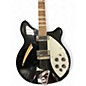 Used Rickenbacker 360/12 Black Hollow Body Electric Guitar