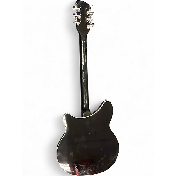 Used Rickenbacker 360/12 Black Hollow Body Electric Guitar