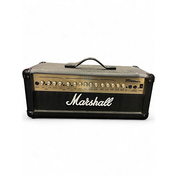 Used 2006 Marshall MG100HDFX 100W Solid State Guitar Amp Head