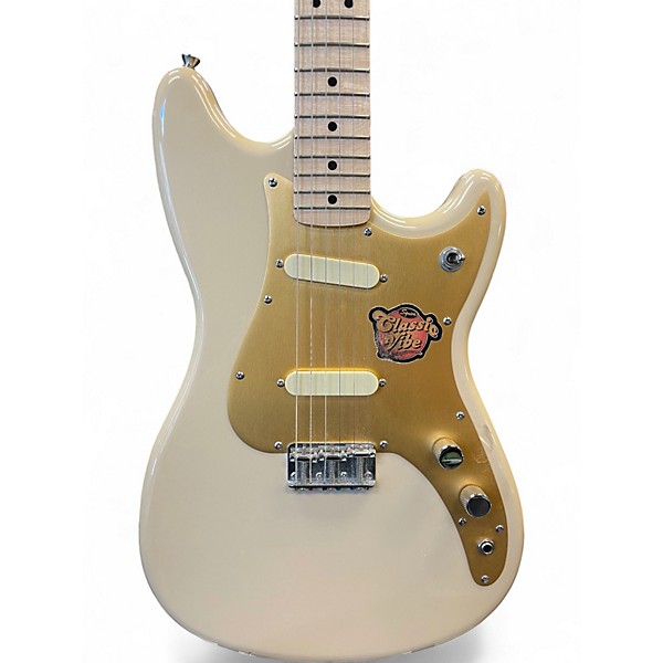 Used Squier Classic Vibe Duo Sonic Desert Sand Solid Body Electric Guitar