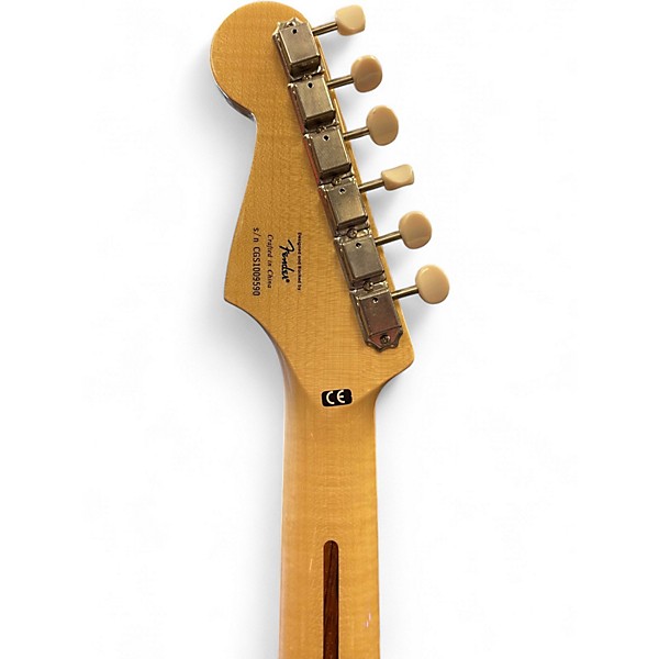 Used Squier Classic Vibe Duo Sonic Desert Sand Solid Body Electric Guitar