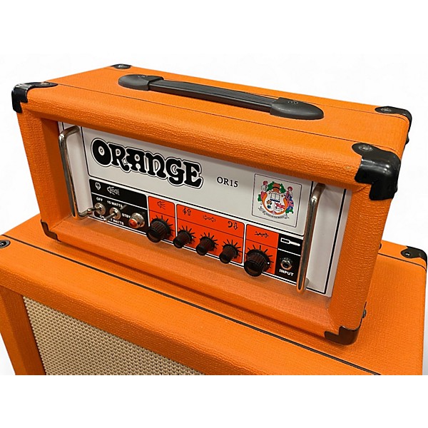 Used Orange Amplifiers OR15H 15W Tube Guitar Amp Head