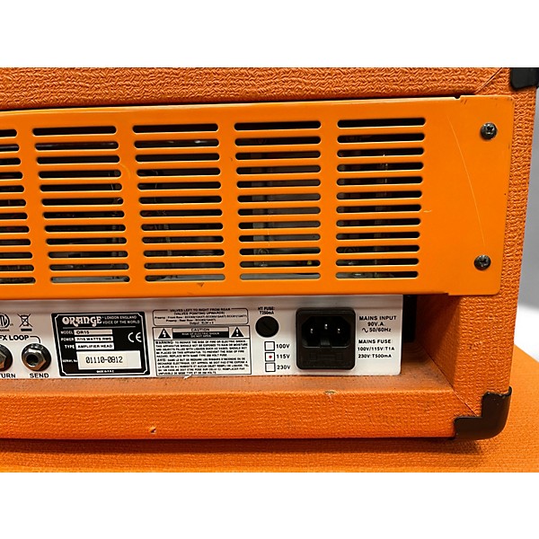 Used Orange Amplifiers OR15H 15W Tube Guitar Amp Head