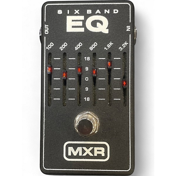 Used MXR SIX BAND EQ Pedal