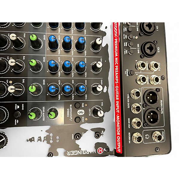 Used Harbinger LV8 Powered Mixer