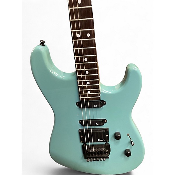 Used Charvette By Charvel GUITAR Blue Solid Body Electric Guitar