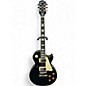 Used 2017 Epiphone Les Paul Standard Black Onyx Solid Body Electric Guitar thumbnail