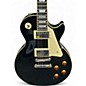Used 2017 Epiphone Les Paul Standard Black Onyx Solid Body Electric Guitar