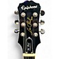 Used 2017 Epiphone Les Paul Standard Black Onyx Solid Body Electric Guitar