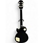 Used 2017 Epiphone Les Paul Standard Black Onyx Solid Body Electric Guitar