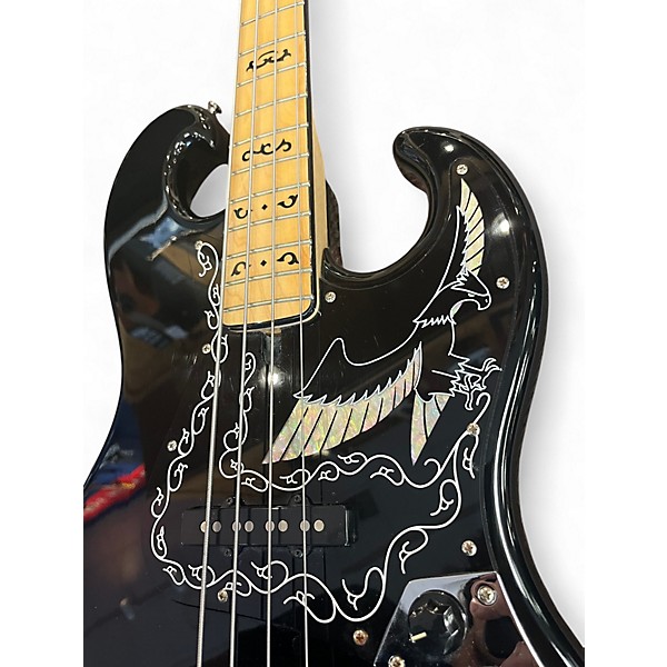 Used Ibanez 2690b black eagle reissue Black Electric Bass Guitar