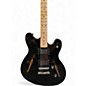 Used Squier Affinity Series Starcaster Hollow Black Hollow Body Electric Guitar thumbnail