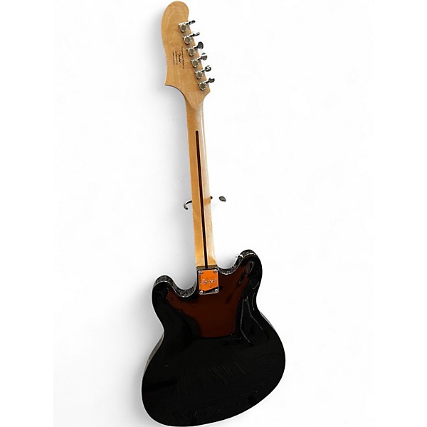 Used Squier Affinity Series Starcaster Hollow Black Hollow Body Electric Guitar