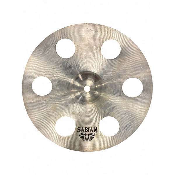 Used SABIAN 10in AAX O-ZONE SPLASH Cymbal