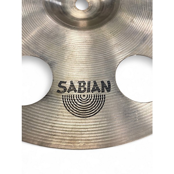 Used SABIAN 10in AAX O-ZONE SPLASH Cymbal