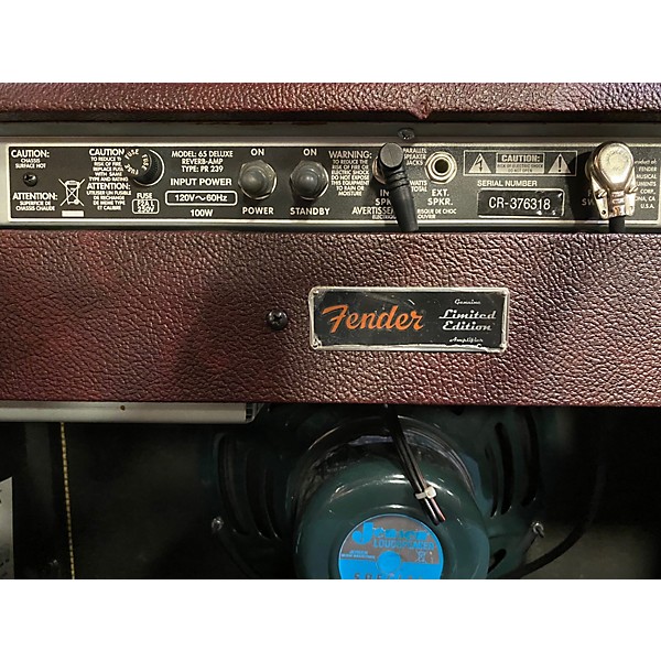 Used Fender 1965 Reissue Deluxe Reverb 22W Tube Guitar Combo Amp