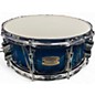 Used Yamaha 5.5X14 Stage Custom Snare Blue Drum thumbnail