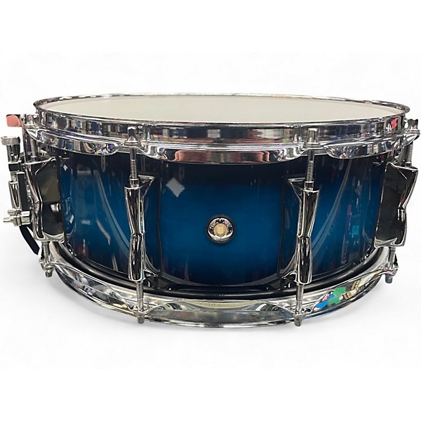 Used Yamaha 5.5X14 Stage Custom Snare Blue Drum