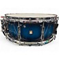 Used Yamaha 5.5X14 Stage Custom Snare Blue Drum
