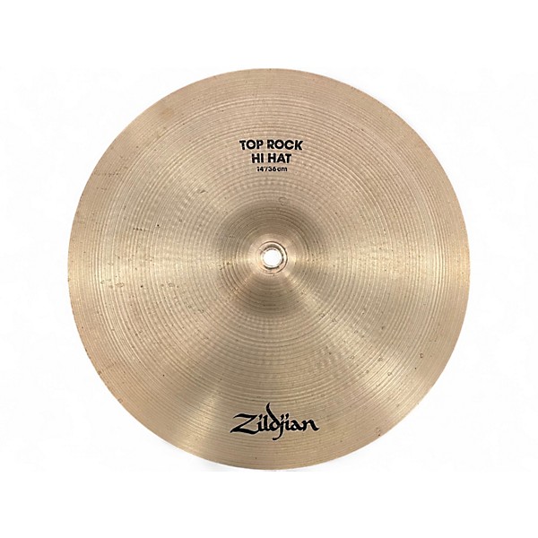 Used Zildjian 14in Rock Hi Hat Pair Cymbal