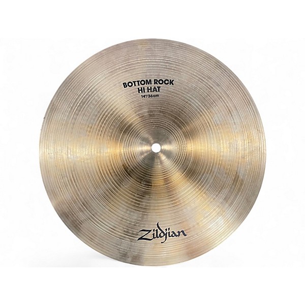 Used Zildjian 14in Rock Hi Hat Pair Cymbal